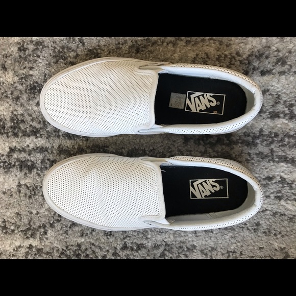 white vans womens size 9